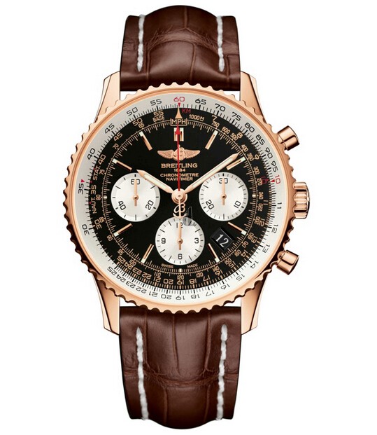 Breitling Navitimer 01 Rose Gold Mens Watch RB012012/BA49/740P  replica.