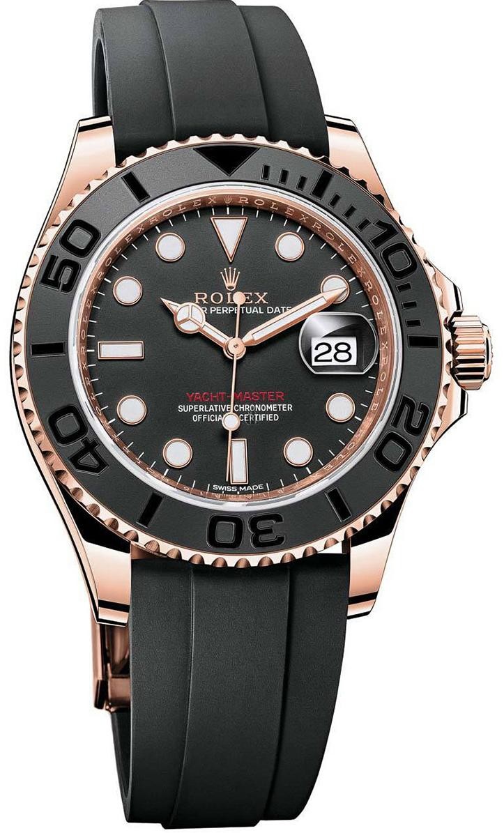 Fake Rolex Yacht-Master 40mm 116655 Oysterflex Bracelet