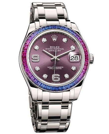 Fake Rolex Oyster Perpetual Datejust Pearlmaster 39 86349SAFUBL