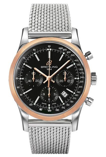 Breitling Transocean Chronograph Watch UB015212/BC74 154A  replica.