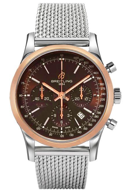 Breitling Transocean Chronograph Watch UB015212/Q594 154A  replica.