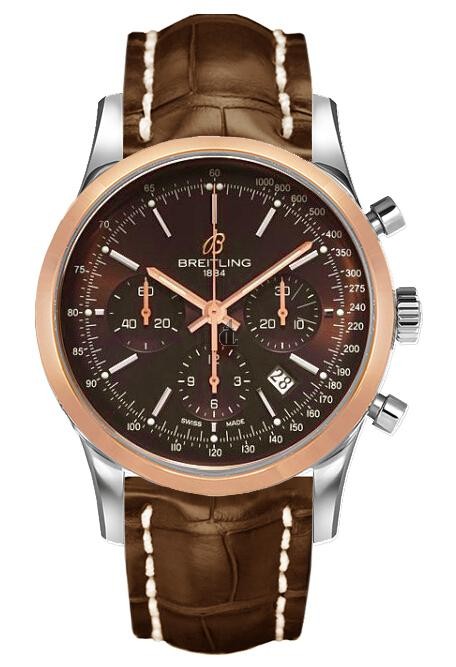Breitling Transocean Chronograph Watch UB015212/Q594 739P  replica.