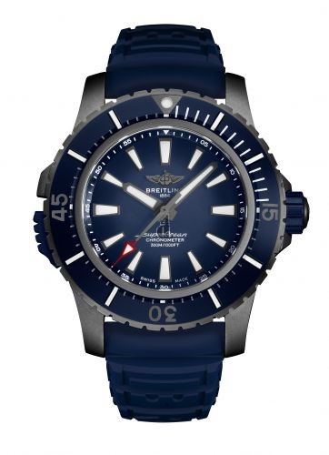 Breitling Superocean II 48 Titanium/Blue/Rubber/Pin V17369101C1S1 replica