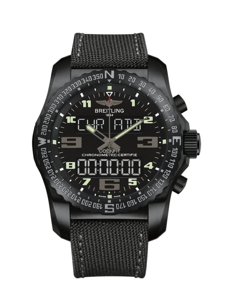Breitling Professional Cockpit B50 Black Titanium Anthracite Watch VB5010221B1W1 replica