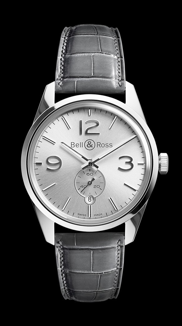 Bell & Ross BR 123 OFFICER SILVER Replica watch