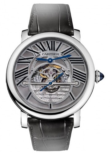 AAA quality Cartier Rotonde de Astroregulateur Titanium Men's Watch W1556211 replica.