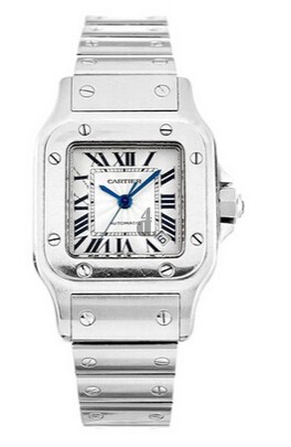AAA quality Cartier Santos Ladies Watch W20054D6 replica.