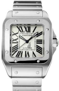 AAA quality Cartier Santos 100 Mens Watch W200737G replica.
