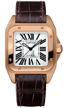 AAA quality Cartier Santos 100 Watch W20108Y1 replica.