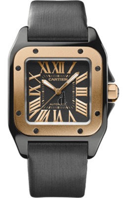 AAA quality Cartier Santos 100 Mens Watch W2020007 replica.