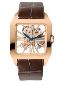 AAA quality Cartier Santos Dumont Mens Watch W2020057 replica.