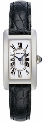 AAA quality Cartier Tank Americaine Ladies Watch W2601956 replica.