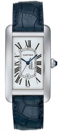 AAA quality Cartier Tank Americaine Mens Watch W2603256 replica.