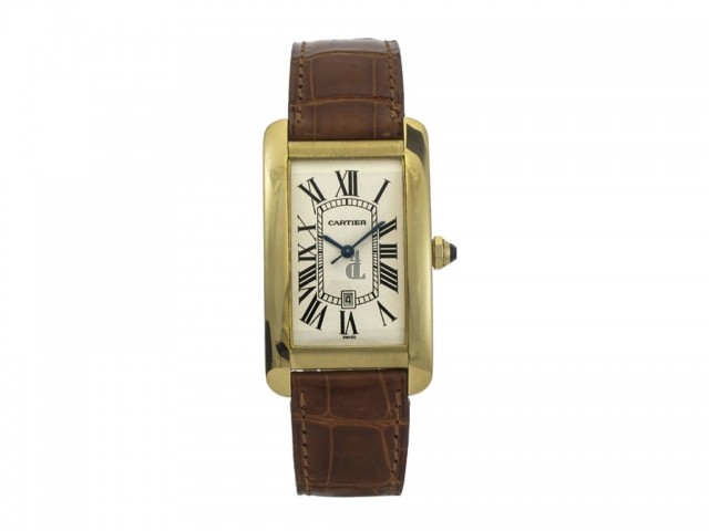 AAA quality Cartier Tank Automatic Mens Watch W2609756 replica.