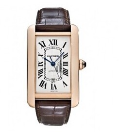 AAA quality Cartier Tank Americaine Mens Watch W2609856 replica.
