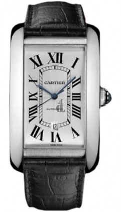 AAA quality Cartier Tank Americaine Mens Watch W2609956 replica.