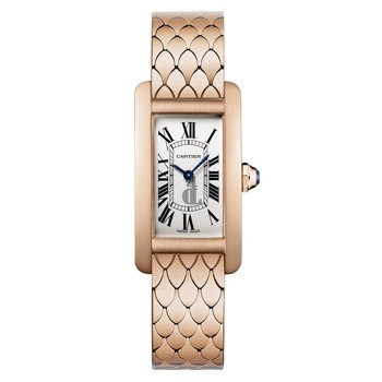 Cartier Tank Americaine Silver Dial Ladies Watch W2620031 imitation
