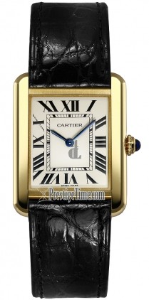 AAA quality Cartier Tank Solo Quartz Ladies Watch W5200002 replica.