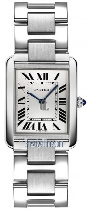 AAA quality Cartier Tank Solo Quartz Ladies Watch W5200013 replica.