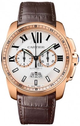 AAA quality Calibre De Cartier Chronograph Mens Watch W7100044 replica.