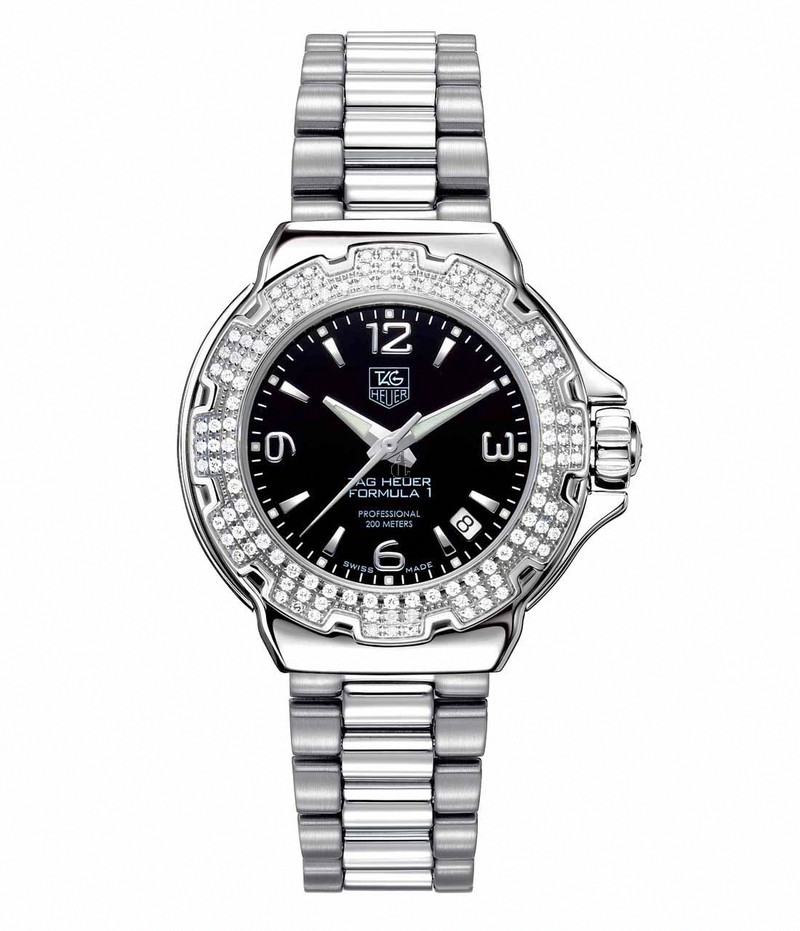 Replica Tag Heuer Formula 1 Ladies Quartz Black watch  WAC1214.BA0852