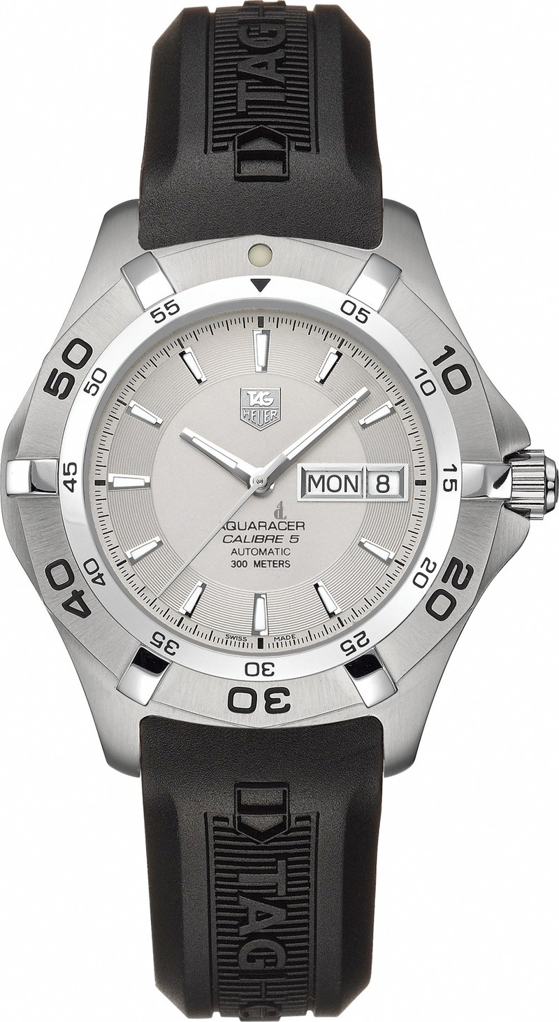 Replica Tag Heuer Aquaracer Day Date Calibre 5 Automatic Chronograph WAF2011.FT8010