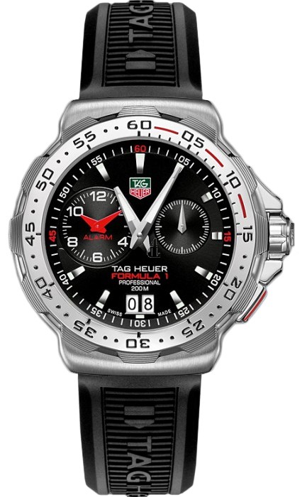 Replica Tag Heuer Fomula 1 F1 Alarm Mens Quartz Steel Watch WAH111C.BT0714