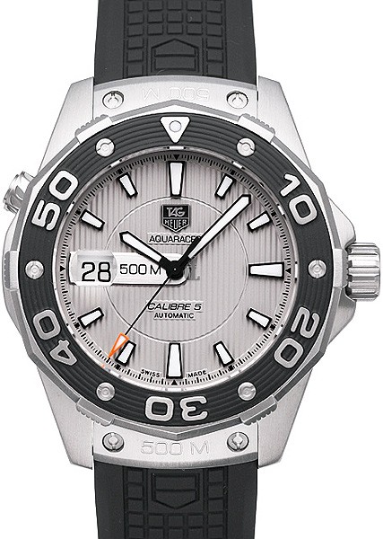 Replica Tag Heuer Aquaracer 500 M Calibre 5Automatic Watch 43 mm  WAJ2111.FT6015