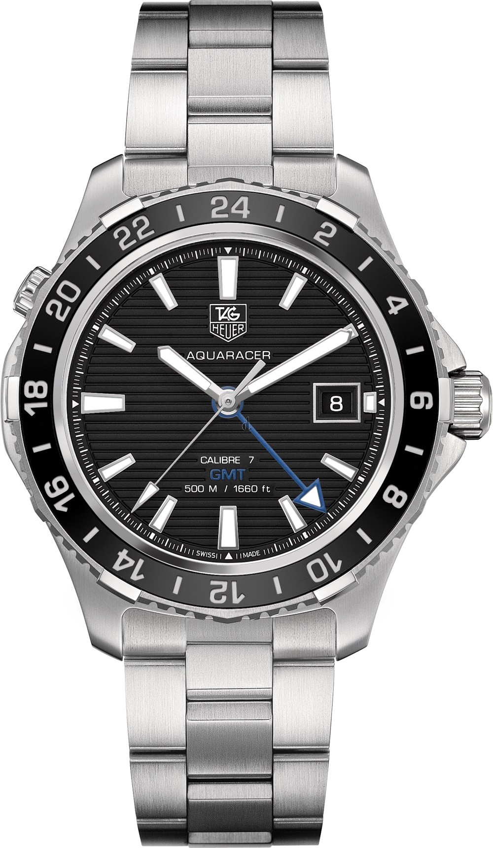 Replica Tag Heuer Aquaracer 500M Ceramic Calibre 7 GMT  WAK211A.BA0830