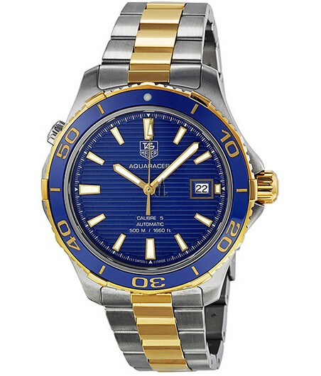 Replica Tag Heuer Aquaracer 500M Calibre 5 Automatic Watch 41mm WAK2120.BB0835