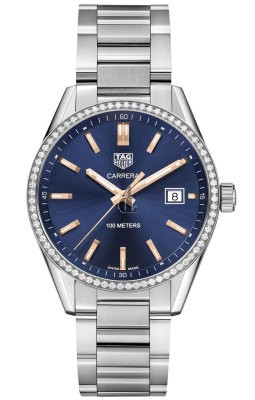 Tag Heuer Carrera Blue Dial Ladies WAR1114.BA0601