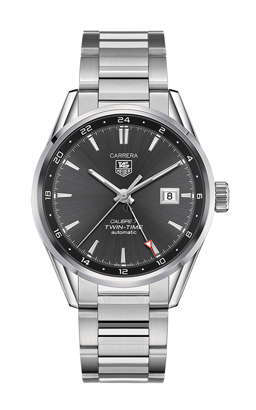 Replica Tag Heuer Carrera Calibre 7 Twin-Time Automatic Chronograph 41mm WAR2012.BA0723