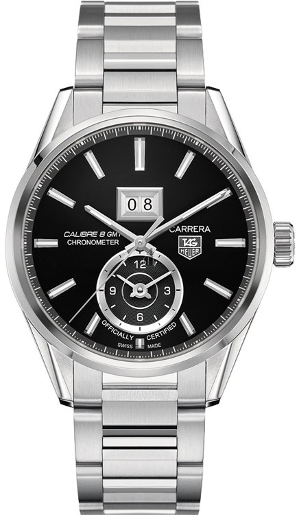 Replica Tag Heuer Carrera Calibre8 Grande Date GMT  WAR5010.BA0723
