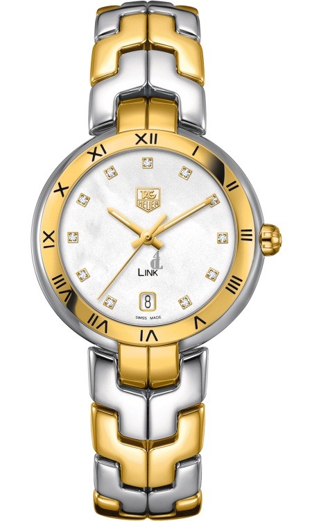 Replica Tag Heuer Link Diamond dialRoman Numeral34.5 mm  WAT1351.BB0957