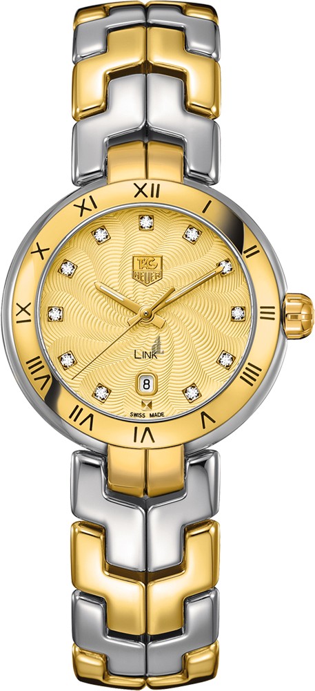 Replica Tag Heuer Link diamond dial roman numeral bezel 29mm WAT1451.BB0955