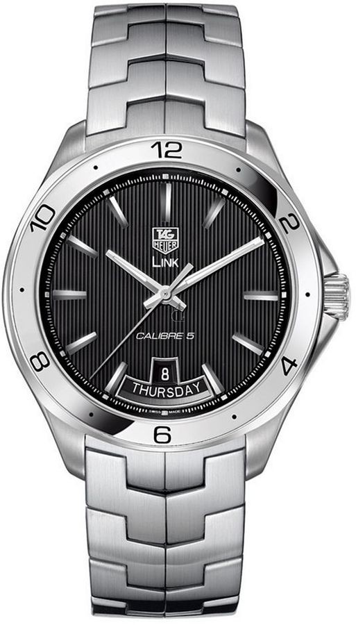 Replica TAG Heuer Link Calibre 5 Day-Date Automatic watch 42 mm WAT2010.BA0951