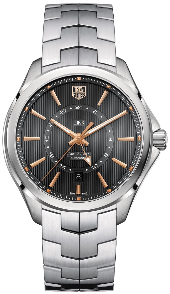 Replica TAG Heuer Link Calibre 7 GMT Automatic Watch 42 mm WAT201C.BA0951
