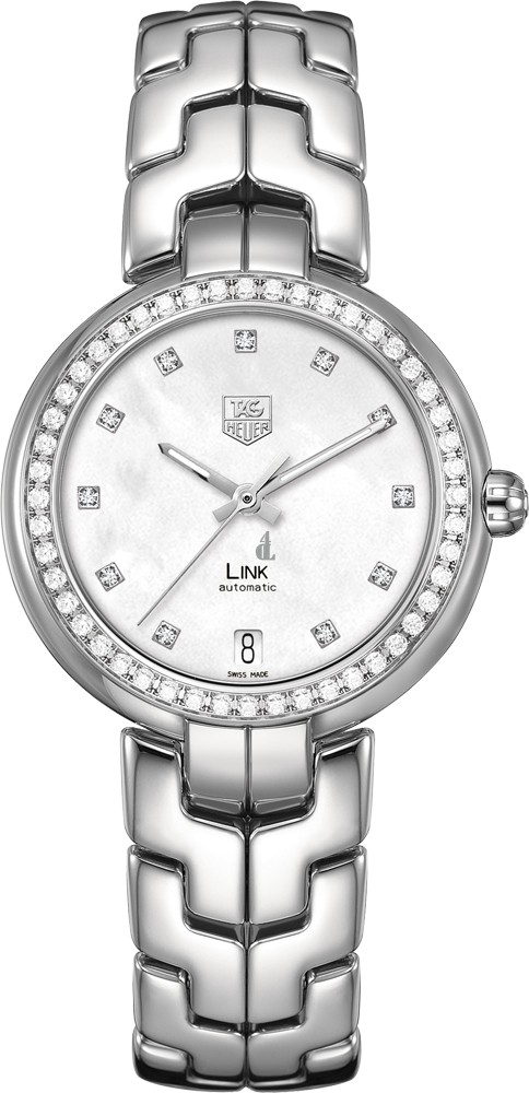 Replica Tag Heuer Link Ladies Diamond dial Diamond Bezel34.5 mm  WAT2314.BA0956