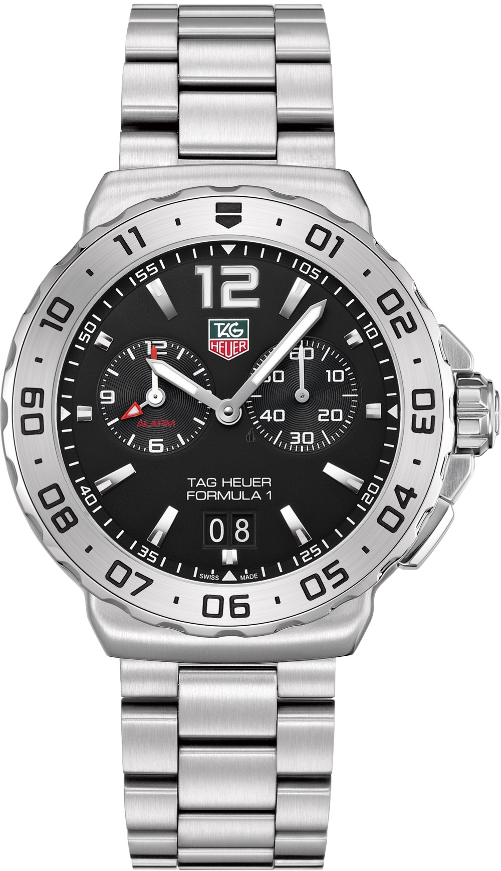 Replica Tag Heuer Formula 1 Grande date Alarm 42 mm  WAU111A.BA0858