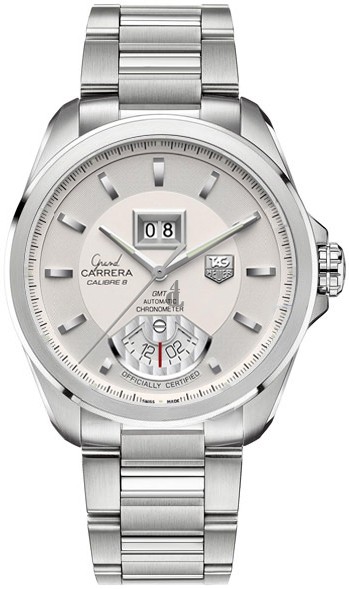 Replica TAG Heuer Grand Carrera Calibre 8 RS Grande Date and GMT Automatic watch  WAV5112.BA0901