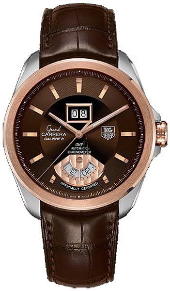 Replica TAG Heuer Grand Carrera Calibre 8 RS Grande Date and GMT Automatic watch WAV5153.FC6231
