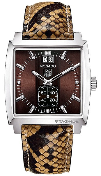 Replica TAG Heuer Monaco Ladies Big datediamond dial37 mm WAW1315.FC6217