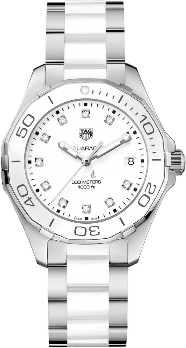 Tag Heuer Aquaracer White Dial Ladies WAY131D.BA0914