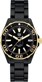 Tag Heuer Aquaracer Black Dial Ladies Ceramic WAY1321.BH0743