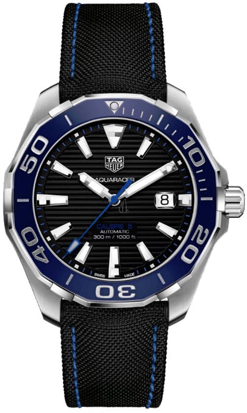 Tag Heuer Aquaracer Automatic Black Dial WAY201C.FC6395