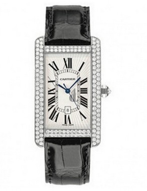 AAA quality Cartier Tank Americaine Ladies Watch WB710004 replica.