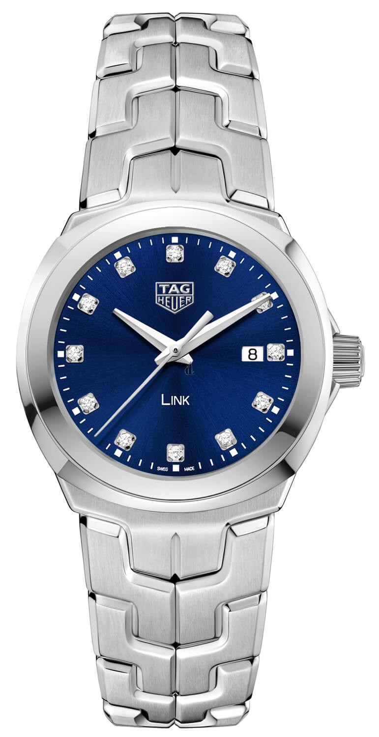 Tag Heuer Link Blue Diamond Dial Ladies WBC1318.BA0600