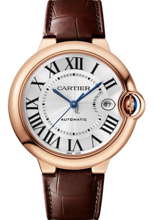 fake Cartier Ballon Bleu Silver Dial Men's WGBB0035