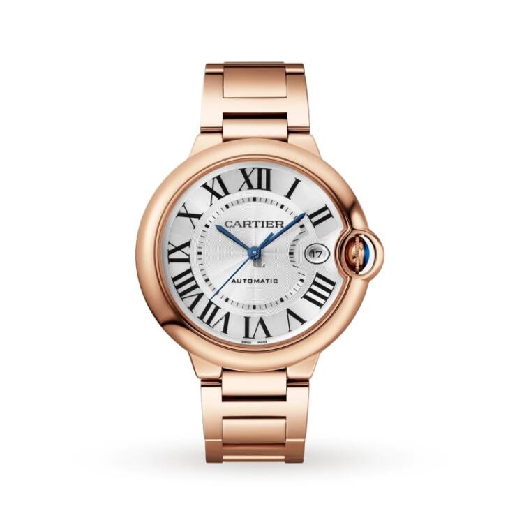 fake Cartier Ballon Bleu 18K Pink Gold Men's WGBB0039