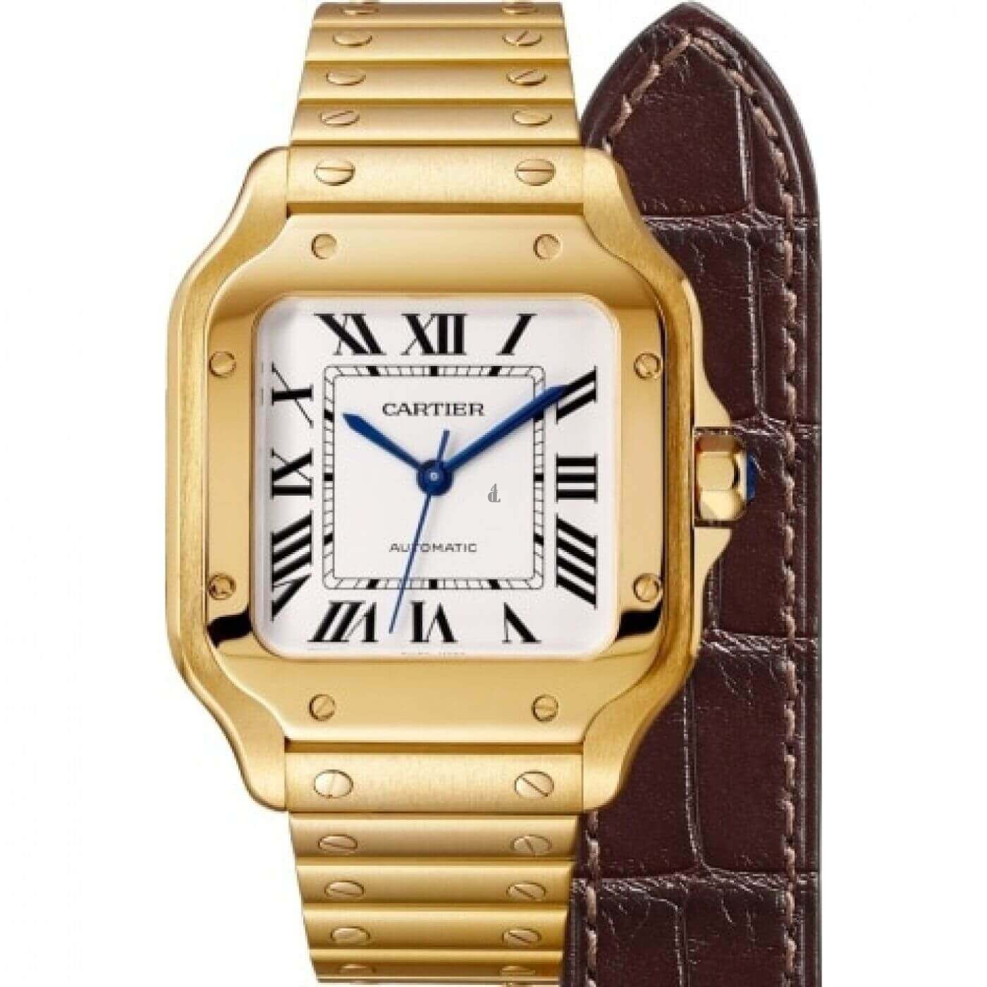 Replica Cartier Santos Automatic Self Wind WGSA0010 Mens Watch